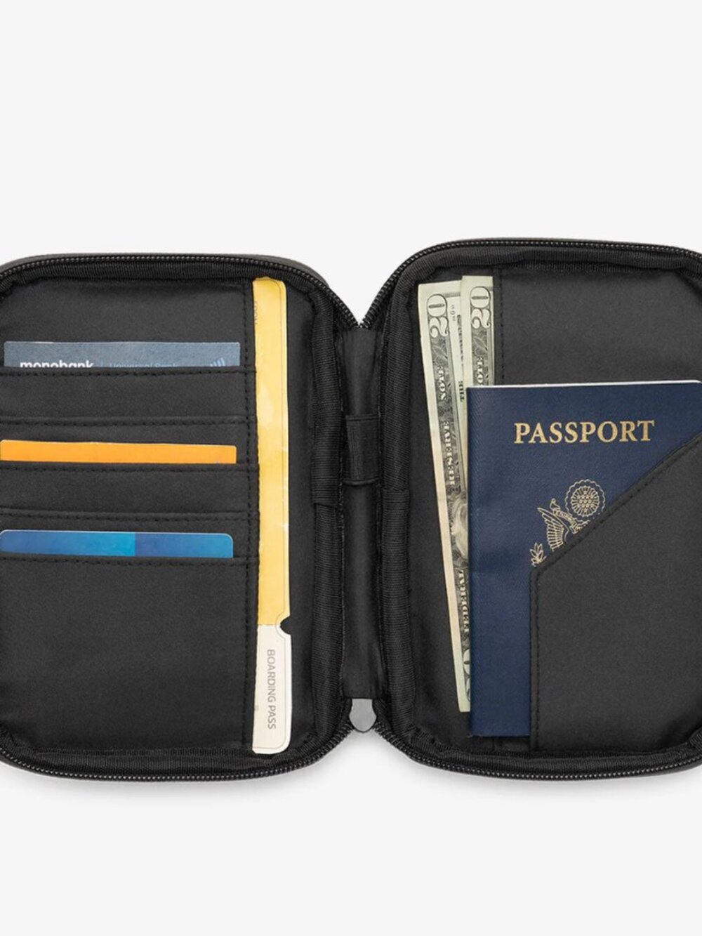 NWT Calpak Luka Zip Passport Wallet - Picture 3 of 4